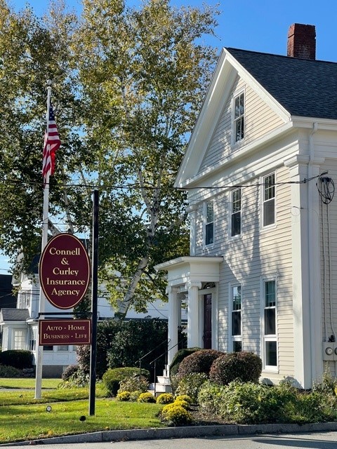 The office building of Connell & Curley Insurance Agency Inc. in Natick, MA